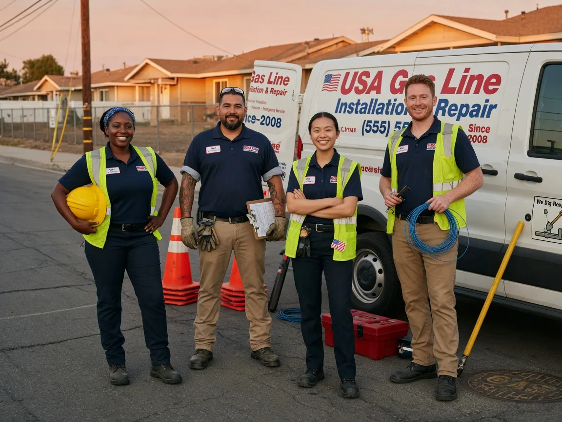 Gas Line Installation company in Friesland, WI